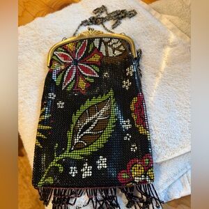 Whiting and Davis mesh bag